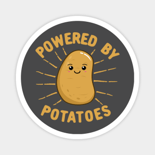 Powered By Potatoes Magnet